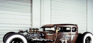 В городе собирают уникальные хотроды