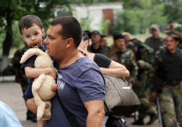 Беженцы обеспечены всем необходимым. Фото с сайта ipress.ua.