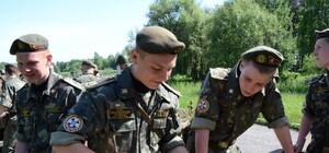 Харьковские кадеты прошли учения в полях