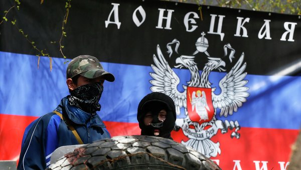 "Ополченцам" пришлось задержаться в Харькове. Фото с сайта ria.ru.