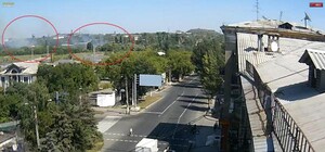 В Донецке обстреляли военное училище