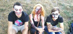 Зловещие зомби и прочая нечисть: в Киеве прошел Зомбипарад
