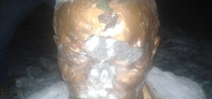 В Одессе обезглавили еще один памятник Ленину