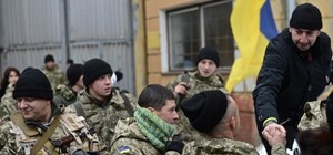 Одесситы с выкриками 