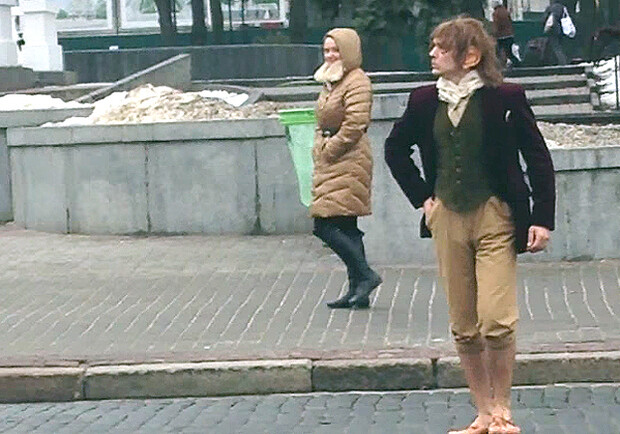 Новость - Люди города - В центре Харькова был замечен хоббит