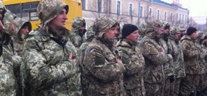 С площади Свободы в зону АТО харьковчане отправили бойцов 92-й механизированной бригады