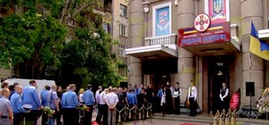 Одесситы простились с погибшим милиционером