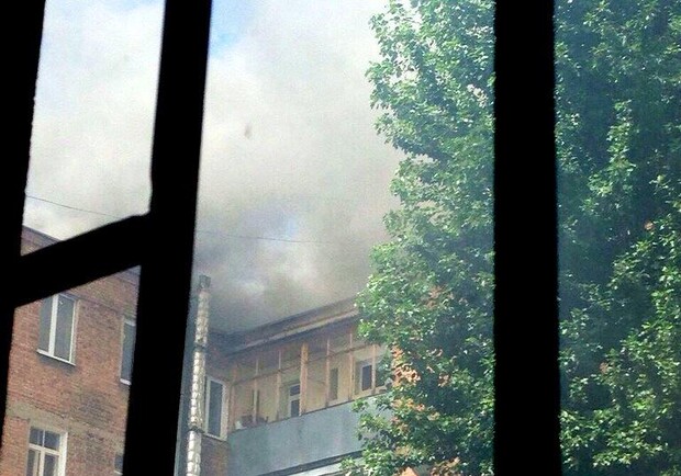 Новость - События - На Чернышевской горит дом - жильцов эвакуируют