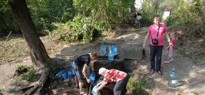 Переселенці з Донецька влаштували у Львові суботник