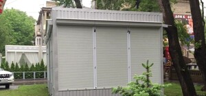 В центре Запорожья незаконно устанавливают МАФы