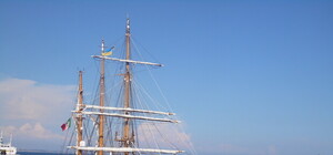 Итальянский парусник в Одессе последний день: смотри фото