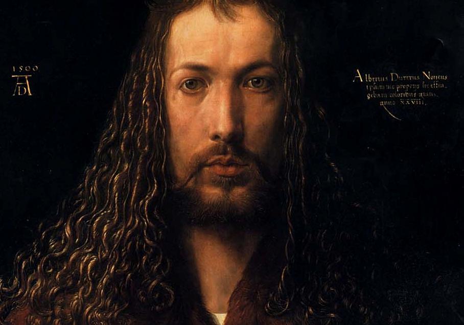 Albrecht Durer: Avtoportret 1500, Alte Pinakothek, Munchen