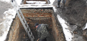 Знахідка княжих часів: в центрі Львова розкопали давнє кладовище і давньоруську споруду