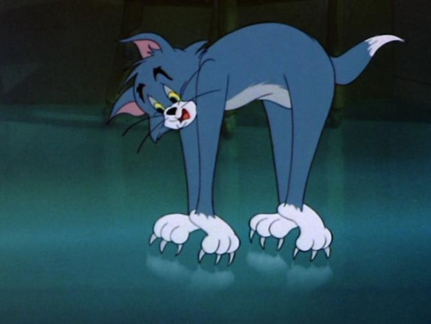 Кадр из мультфильма "Том и Джерри"