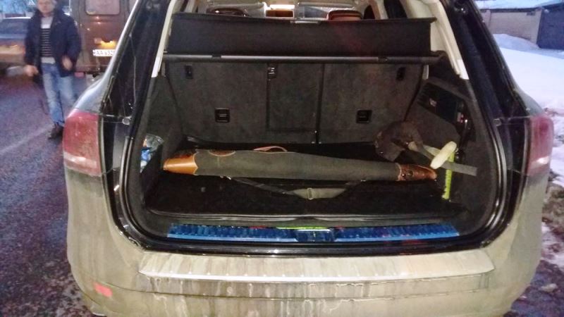 Новость - События - Куда везете: в Харьковской области полиция задержала автомобиль с оружием