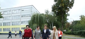 Медиатека и ресурсная комната: Марина Порошенко презентовала образовательный проект в Харькове