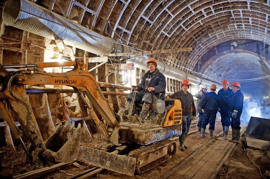 Новость - Транспорт и инфраструктура - Это надолго: из-за строительства метро на Алексеевке изменится движение транспорта