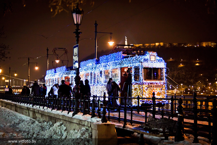Новость - Досуг и еда - Смотри программу: сегодня по Харькову будет ездить рождественский трамвай