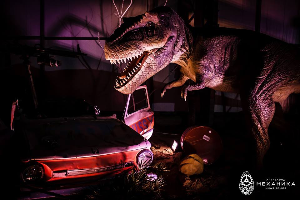 Выставка динозавров в Харькове. Фото: Арт-завод "Механика"
