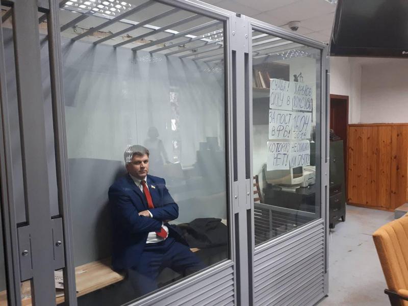 Андрей Лесик в суде. Фото: МедиаПорт