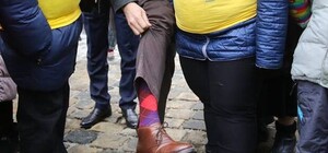 Фотофакт: мер Львова продемонстрував свої шкарпетки