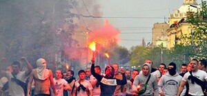 Накал страстей: после матча фанаты 