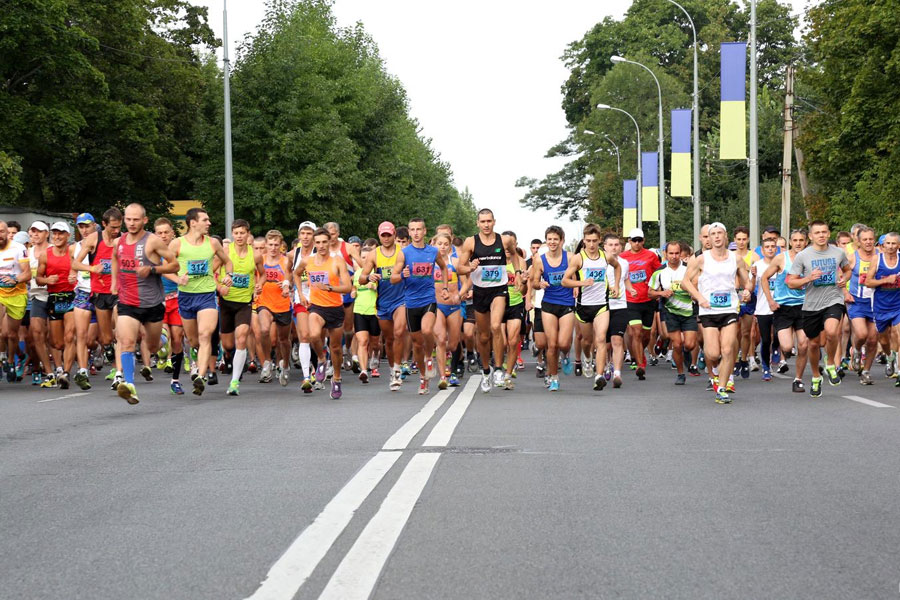 На марафон в Харькове зарегистрировались более 10 000 человек. Фото: 24ua-kharkov.com