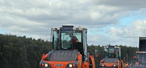 В Крыму ремонтируют одну из крупных трасс