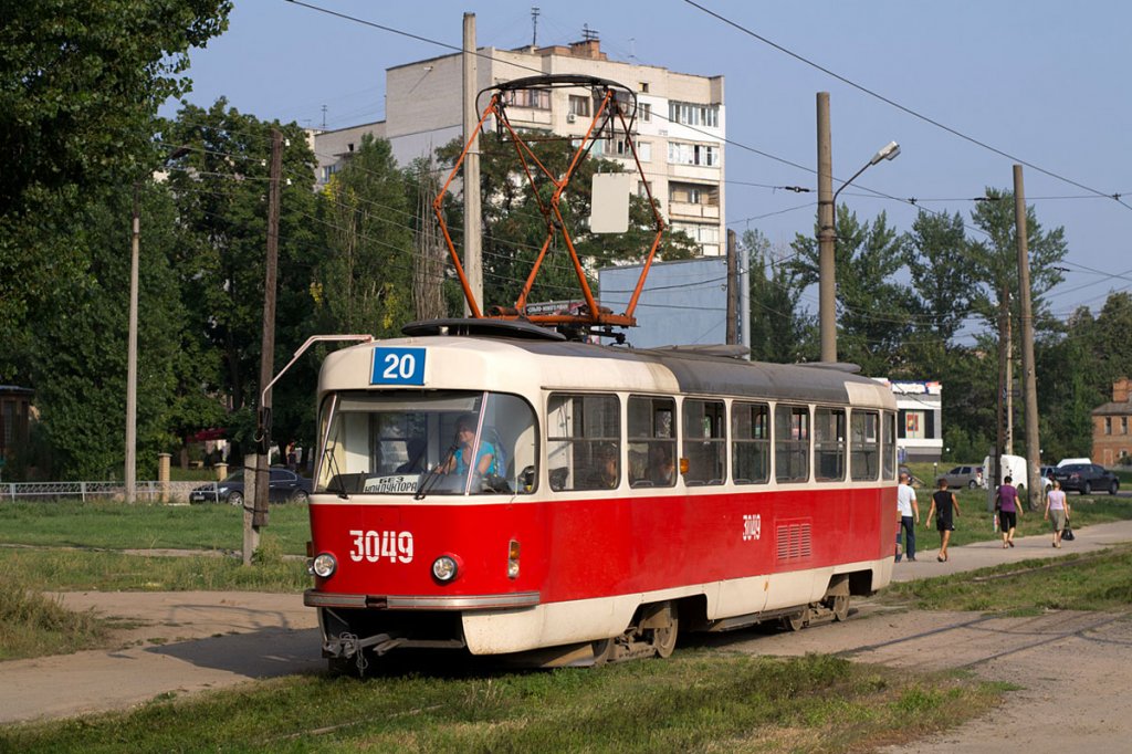 Трамвай № 20 в Харькове