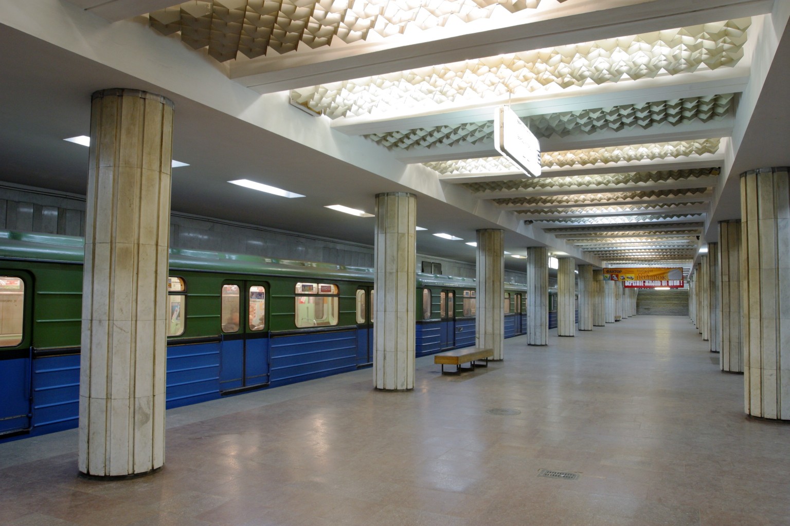 В Харькове закроют один из выходов метро на станции "Холодная гора". Фото:metro.kharkov.ua