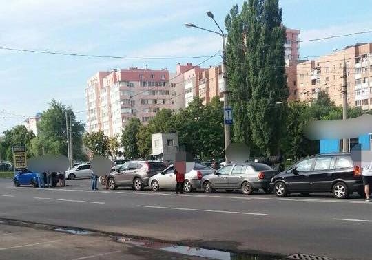 ДТП в Харькове на Клочковской 23 июля 2018. Фото: пресс-служба патрульной полиции