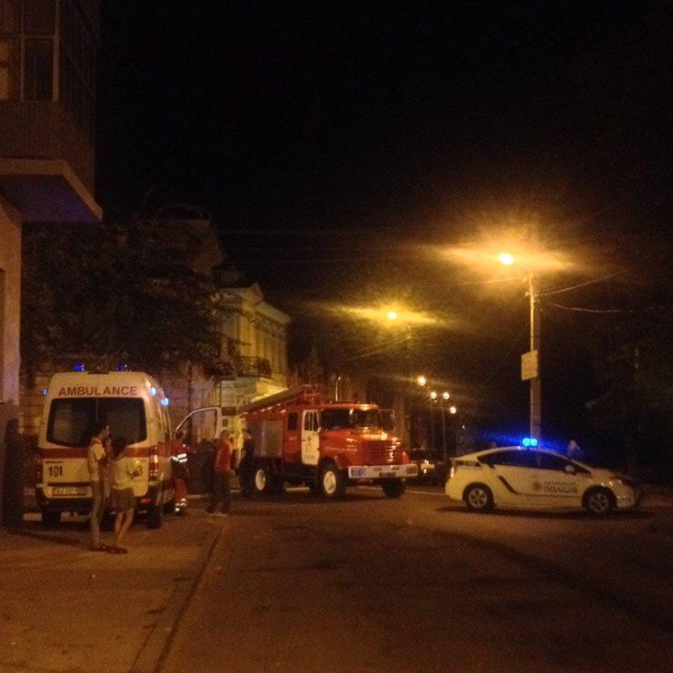 Ночью на улице Дарвина произошел пожар. Фото: ХХ