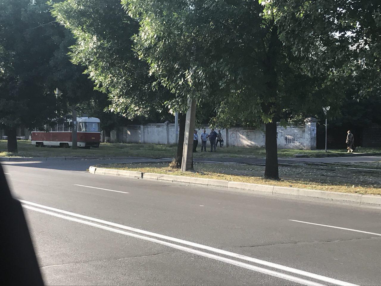 В Харькове трамвай сбил пенсионерку. Фото: Х@евая Салтовка