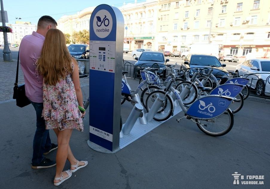 Городской велопрокат Nextbike в Харькове. Фото: Алина Бычек