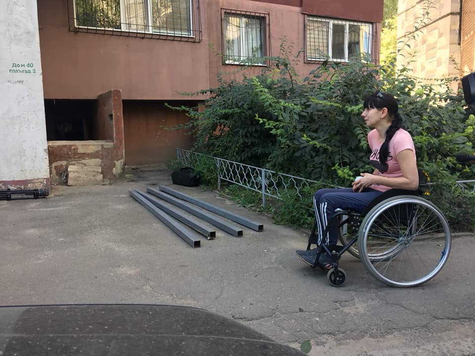 В Харькове соседи собираются подать в суд на паралимпийскую спортсменку. Фото: Facebook Pavel Fedosenko 