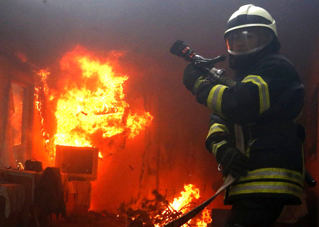 В пожаре на Салтовке погибла женщина