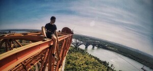 Дух захватывает: видеоблогеры из Днепра залезли на самые высокие точки Запорожья