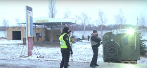 Что проверяют: под Харьковом установили блокпосты