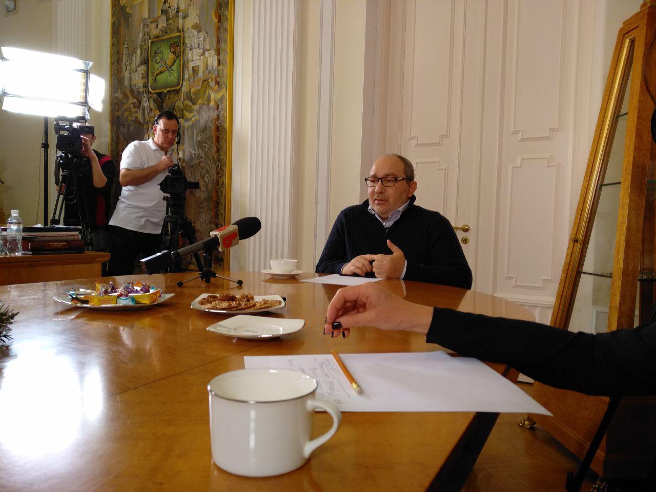 Геннадий Кернес провел чаепитие с журналистами 26 декабря 2018. Фото: MediaPort