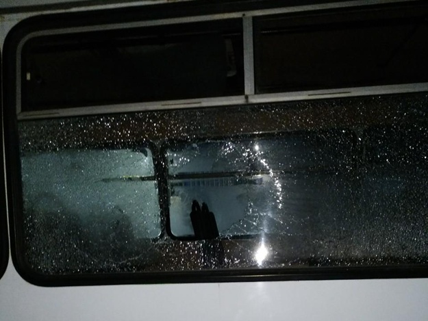 Обстрел автобуса под Харьковом: подозреваемого арестовали. Фото: Национальная полиция Украины