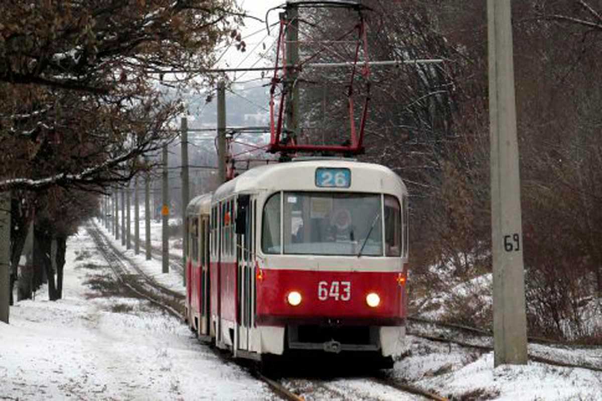 Трамвай 26 в Харькове изменил маршрут