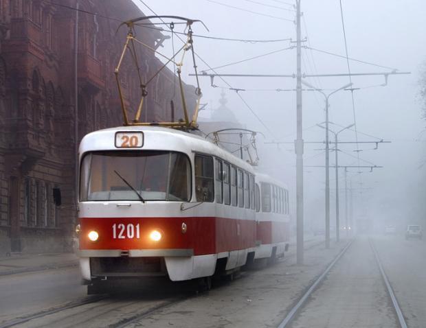 В Харькове пассажир трамвая поссорился с водителем из-за цены на проезд. Фото: airfreshener.club