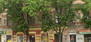 Стоп уродству: в Запорожье остановили перекраску фасада дома Лещинского