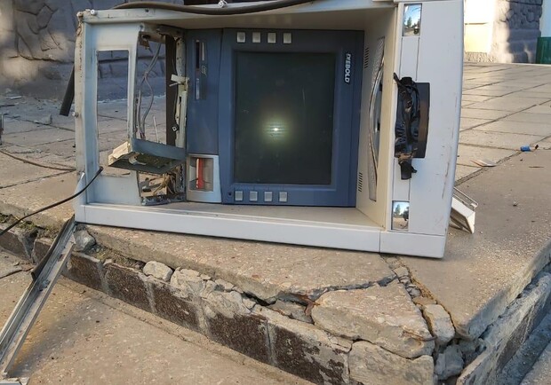 Под Харьковом взорвали банкомат и украли деньги. Фото: ГУ НП в Харьковской области