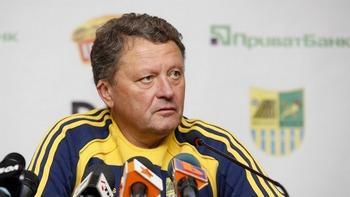 Маркевич доволен своими футболистами. Фото с сайта http://football.ua