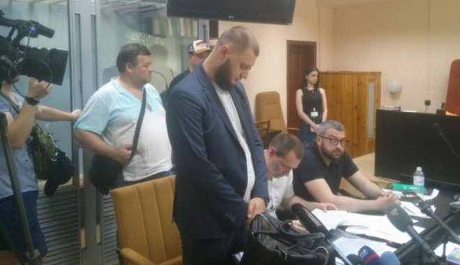 Суд по делу избиения журналиста Вадима Макарюка в Харькове: обвиняемый не признает вины. Фото: NewsRoom