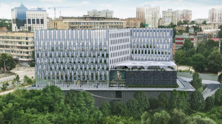 На "Ботаническом саду" в Харькове построят новый торгово-офисный комплекс "Сокол"