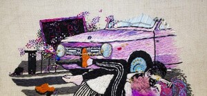 Выставка работ Оли Лисовской 