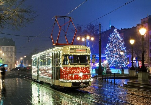 Афиша - Другие мероприятия - Харьковский рождественский трамвай 2018