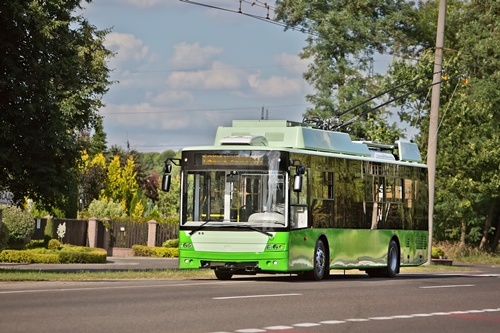 Так выглядят новые троллейбусы для Харькова. Фото: bogdan.ua

